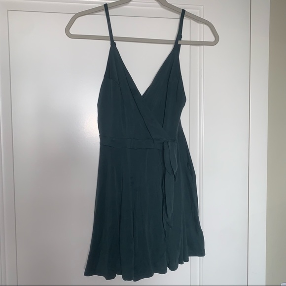 Soft Turquoise Romper - Picture 1 of 5